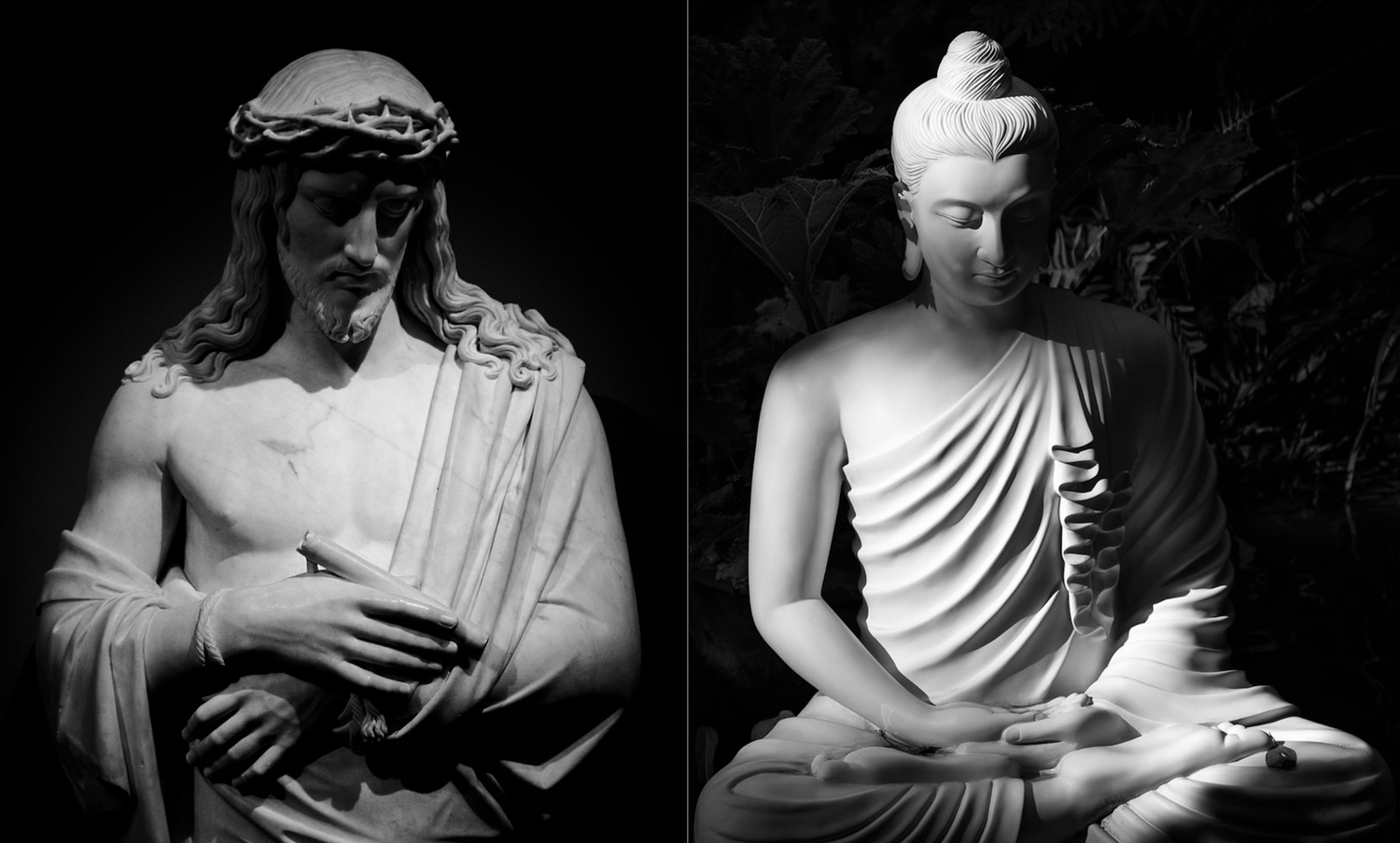 Two Statues - The Same Practice